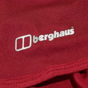 Women's Voyager Tech Tee Super Stretch Crew - Dark Red^Berghaus Sale
